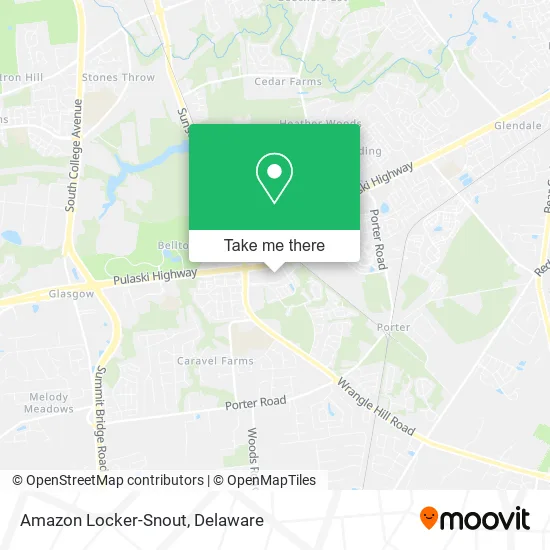 Amazon Locker-Snout map