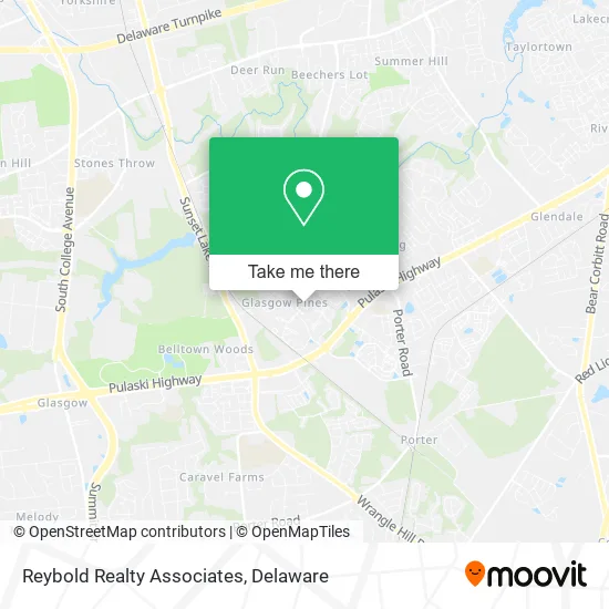 Reybold Realty Associates map