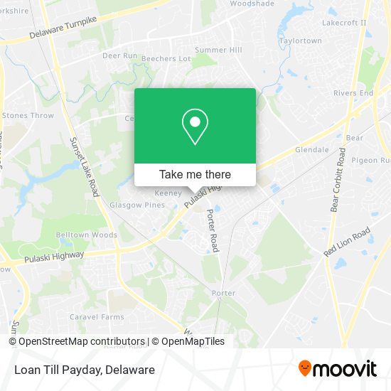 Loan Till Payday map