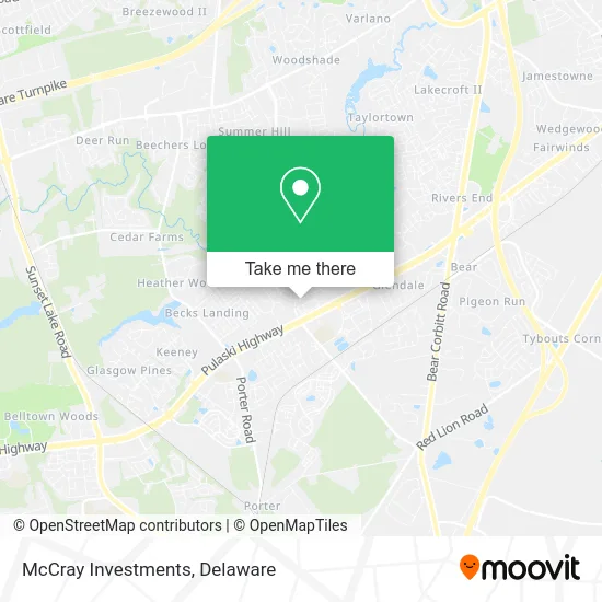McCray Investments map
