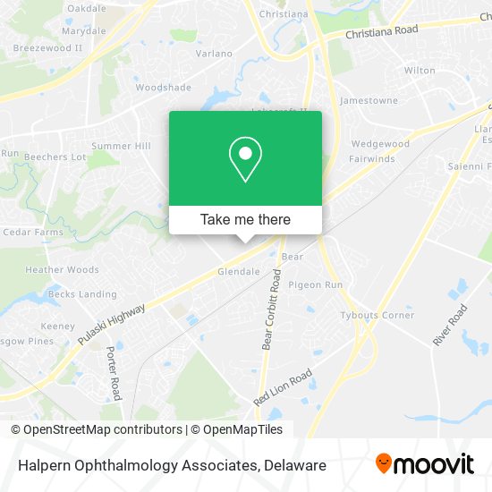 Mapa de Halpern Ophthalmology Associates