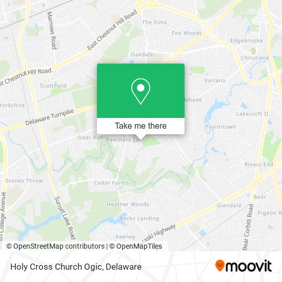 Holy Cross Church Ogic map