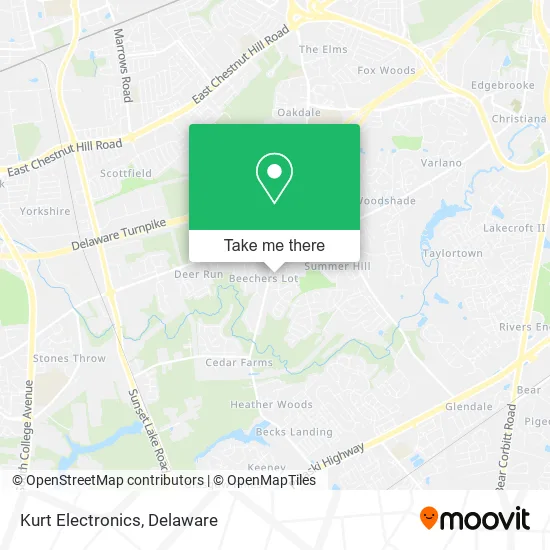 Kurt Electronics map