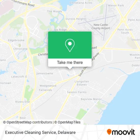 Executive Cleaning Service map