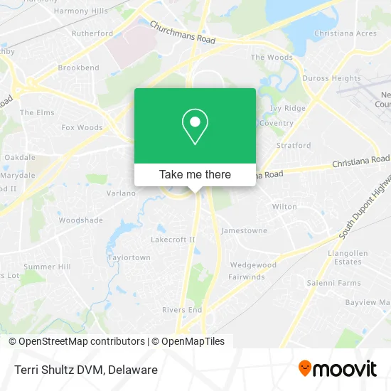Mapa de Terri Shultz DVM