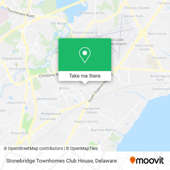 Mapa de Stonebridge Townhomes Club House