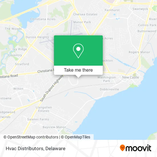 Hvac Distributors map