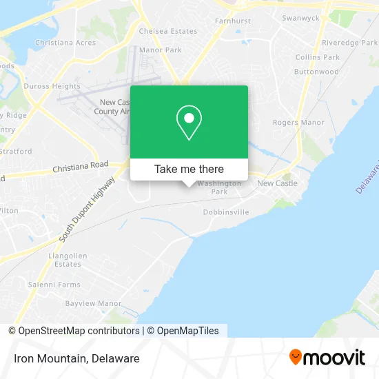 Iron Mountain map