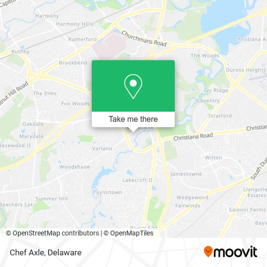 Chef Axle map