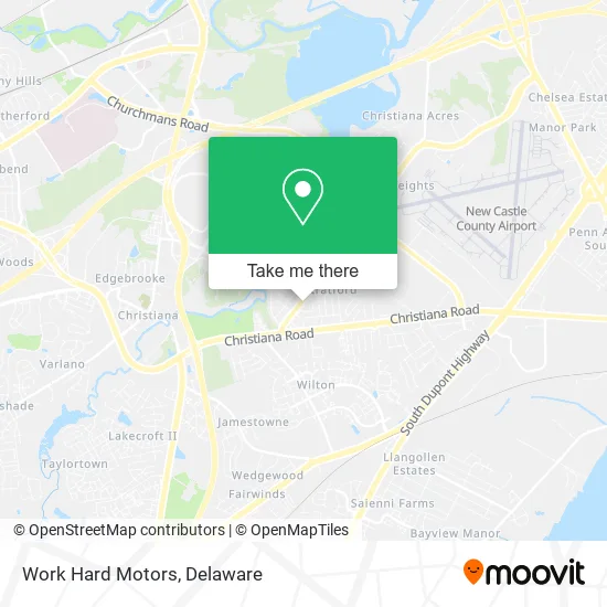 Work Hard Motors map