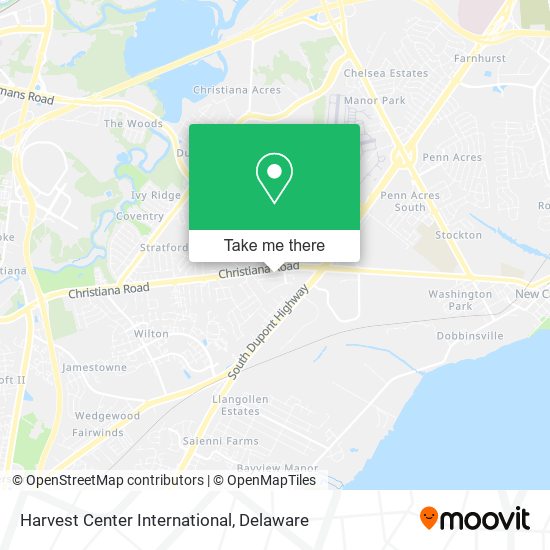 Harvest Center International map