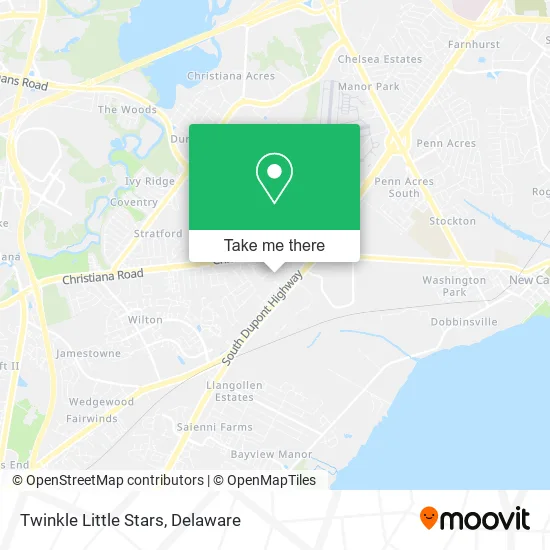 Twinkle Little Stars map