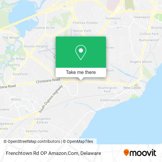 Frenchtown Rd OP Amazon.Com map