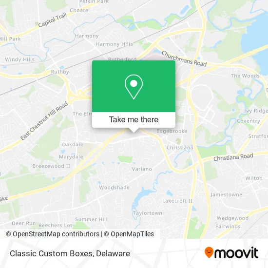 Classic Custom Boxes map