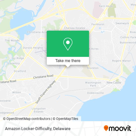 Mapa de Amazon Locker-Difficulty