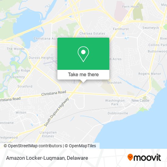 Amazon Locker-Luqmaan map