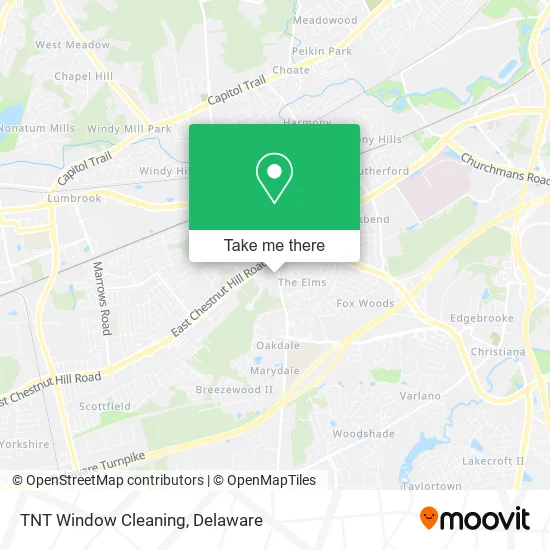 TNT Window Cleaning map