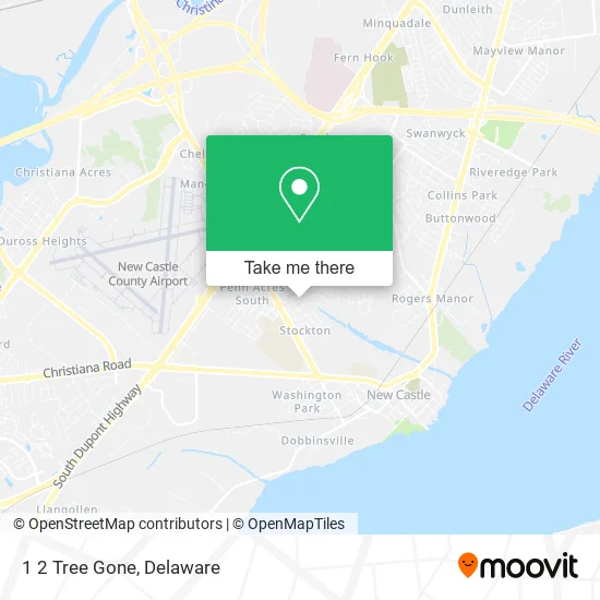 1 2 Tree Gone map