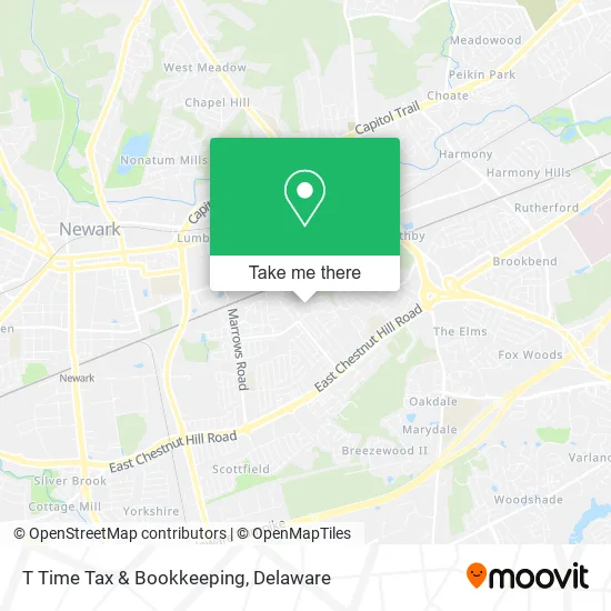 T Time Tax & Bookkeeping map