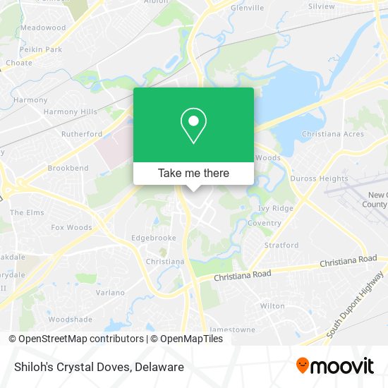 Shiloh's Crystal Doves map