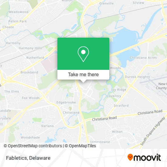 Fabletics map