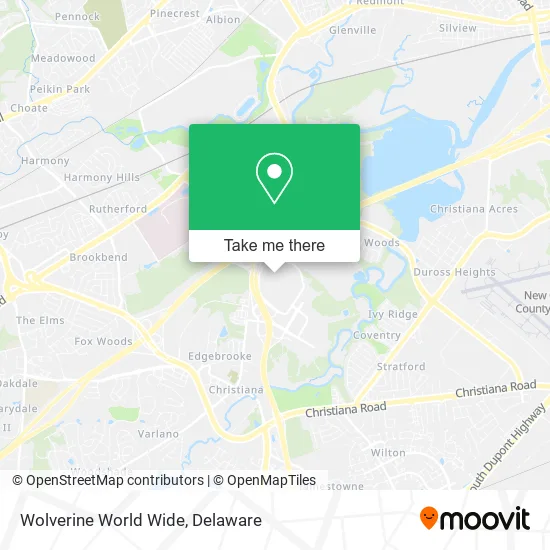 Wolverine World Wide map