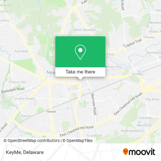 KeyMe map