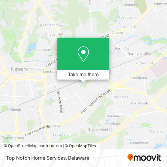 Top Notch Home Services map