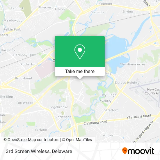 3rd Screen Wireless map