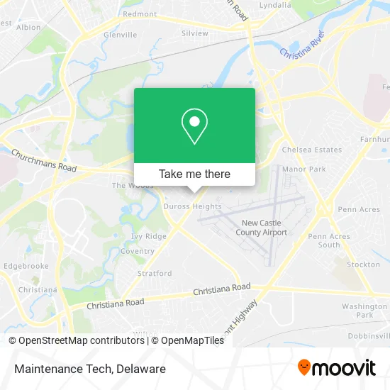 Maintenance Tech map