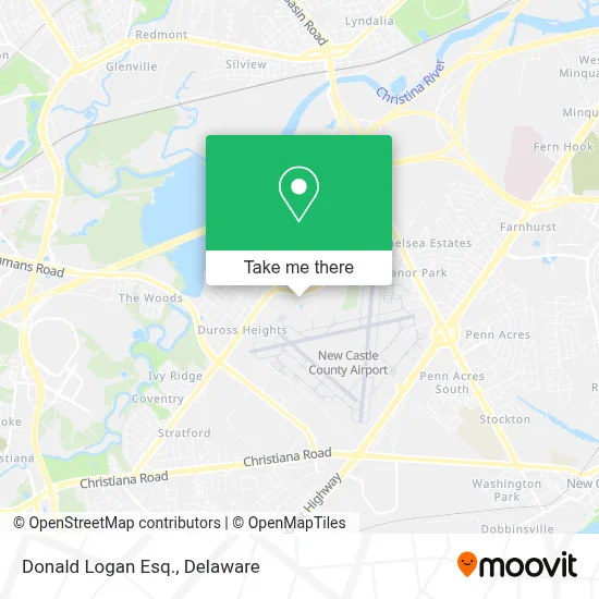 Donald Logan Esq. map