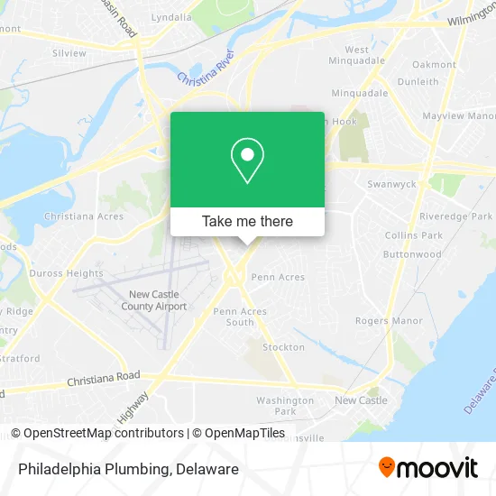 Philadelphia Plumbing map