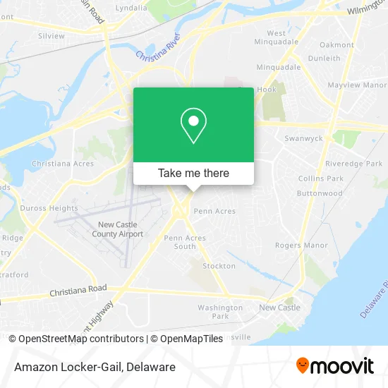 Amazon Locker-Gail map