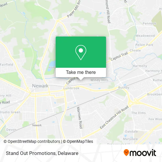 Stand Out Promotions map