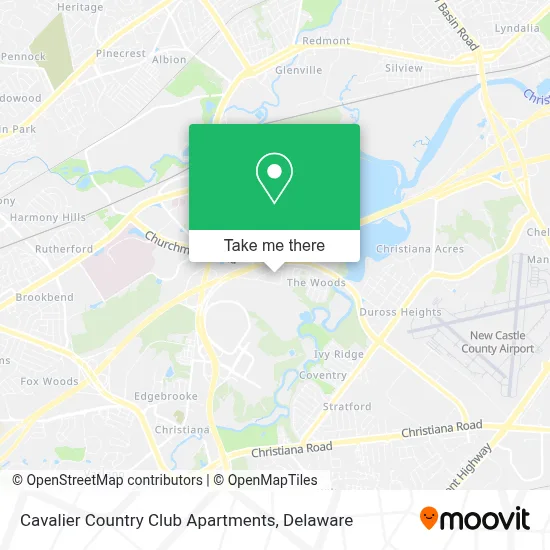 Cavalier Country Club Apartments map