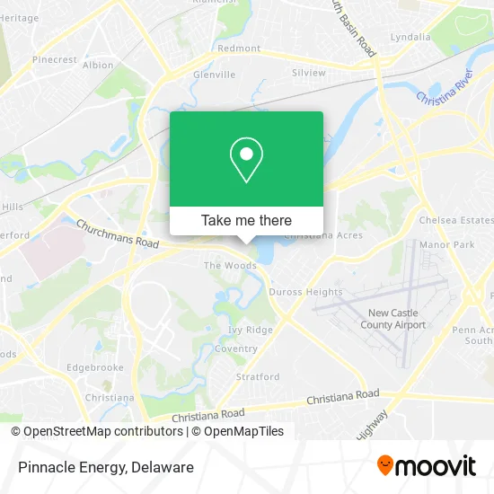 Pinnacle Energy map