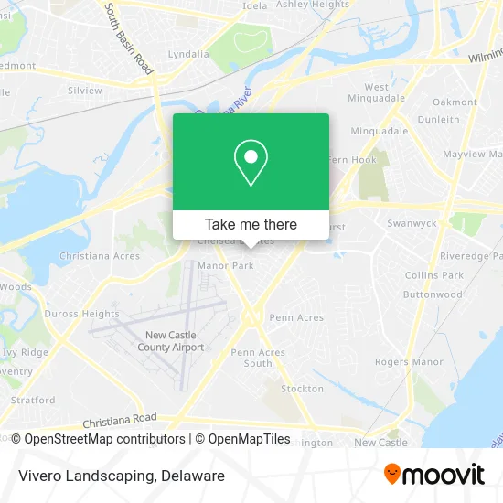 Vivero Landscaping map