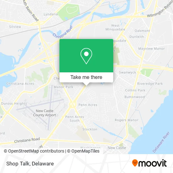 Shop Talk map