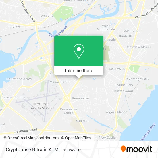 Mapa de Cryptobase Bitcoin ATM