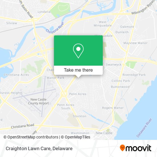 Craighton Lawn Care map