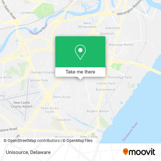 Mapa de Unisource