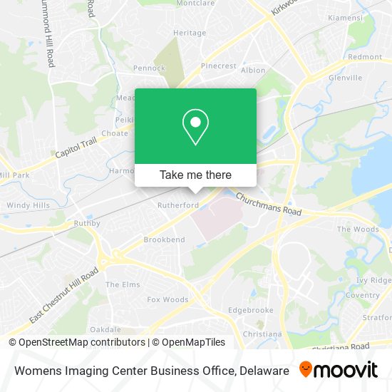 Mapa de Womens Imaging Center Business Office
