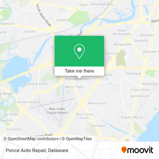 Ponce Auto Repair map