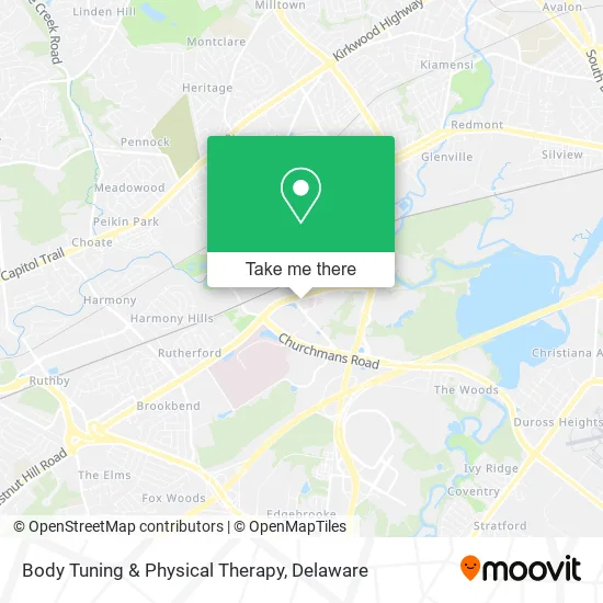 Body Tuning & Physical Therapy map