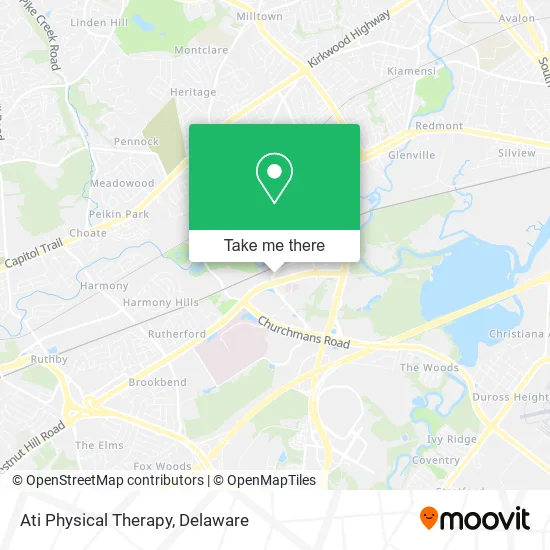 Ati Physical Therapy map