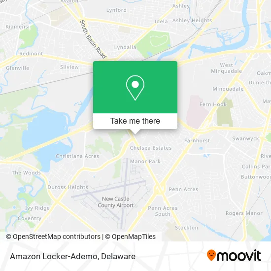 Amazon Locker-Ademo map