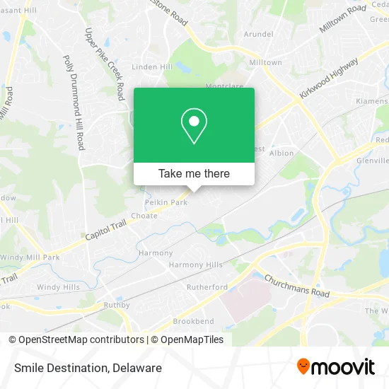 Smile Destination map