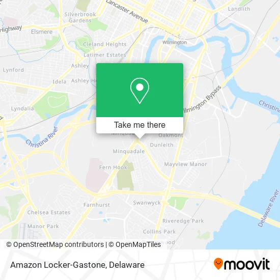 Amazon Locker-Gastone map