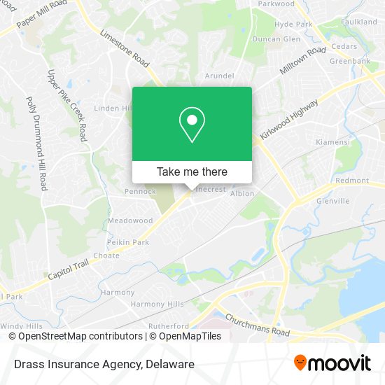 Mapa de Drass Insurance Agency