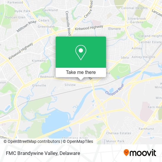 FMC Brandywine Valley map